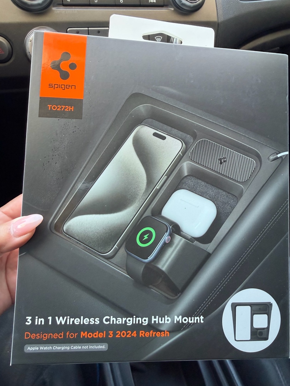 Spigen 3-in-1 Charging Organizer - Black